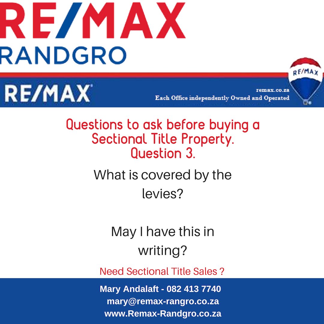 sectionalprop's tweet image. Sectional Title Living. Need answers? - Call Mary Andalaft 082 413 7740 or email info@sectionaltitlespecilalist.co.za 
or mary@remax-randgro.co.za 
#sectionaltitle #townhouse #apartments #cluster 
/www.remax-randgro.co.za/property_search_result.aspx?status=-10&amp;amp;agent_ref=352