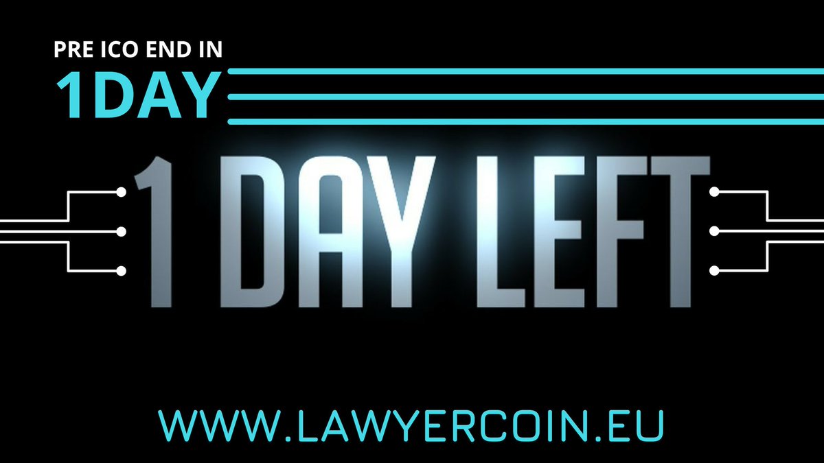 lawyercoin_coin's tweet photo. ⌛️ HURRY UP!!1DAY ⌛️ 
🔥Don't miss the chance to join BLOCKCHAIN INSURANCE !🔥
 ✅Buy your coins now!1LAW costs 0.001USD plus a 30% bonus!
Join us!  ➡️https://t.co/nxbXWcsYzn ⬅️
Next PHASE: ICO-1LAW=0.02USD

cc: #bitcoin #Decentralization #blockchain #BTC #cryptocurrency #AI https://t.co/ApwKQNHk7c