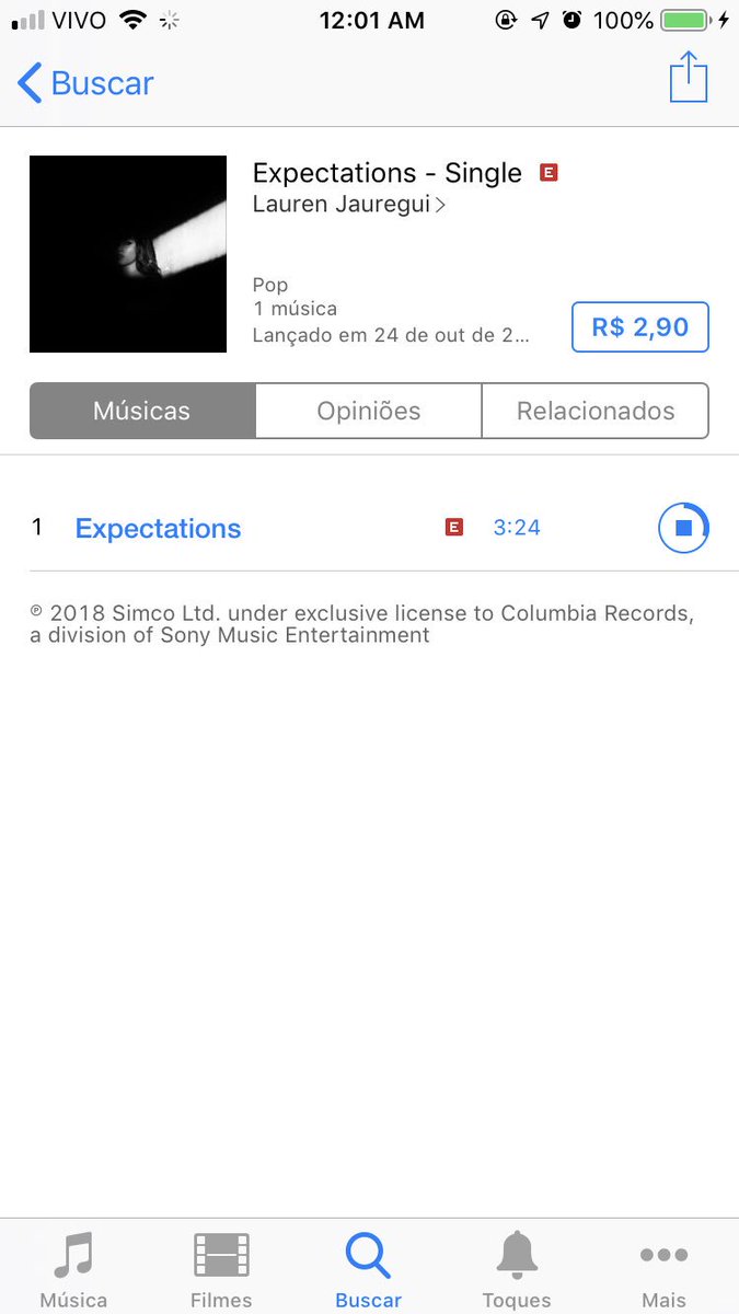lmjlite's tweet photo. @LaurenJauregui Today my day was complete, my coup de main arrived and it was the launch of expectations. I can say that I'm a happy fan. #ExpectationIsOutNow https://t.co/xMPI7JRvHT