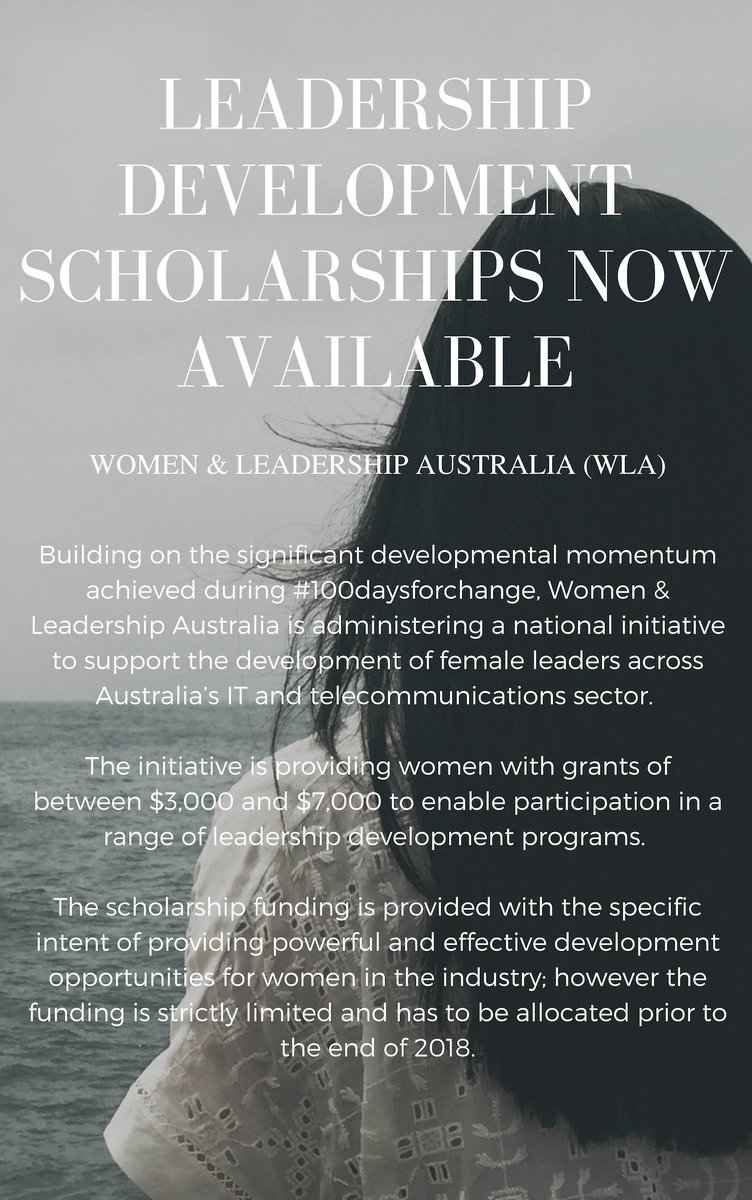 Find out more and register your interest by completing the Expression of Interest form here prior to December 7, 2018: wla.edu.au/funding1