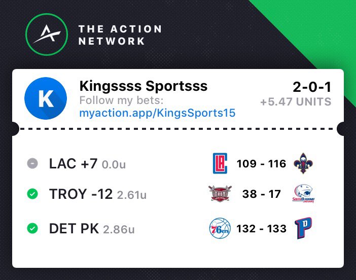 KingsSports15's tweet image. 10RT and I’ll release tomorrow’s plays!
