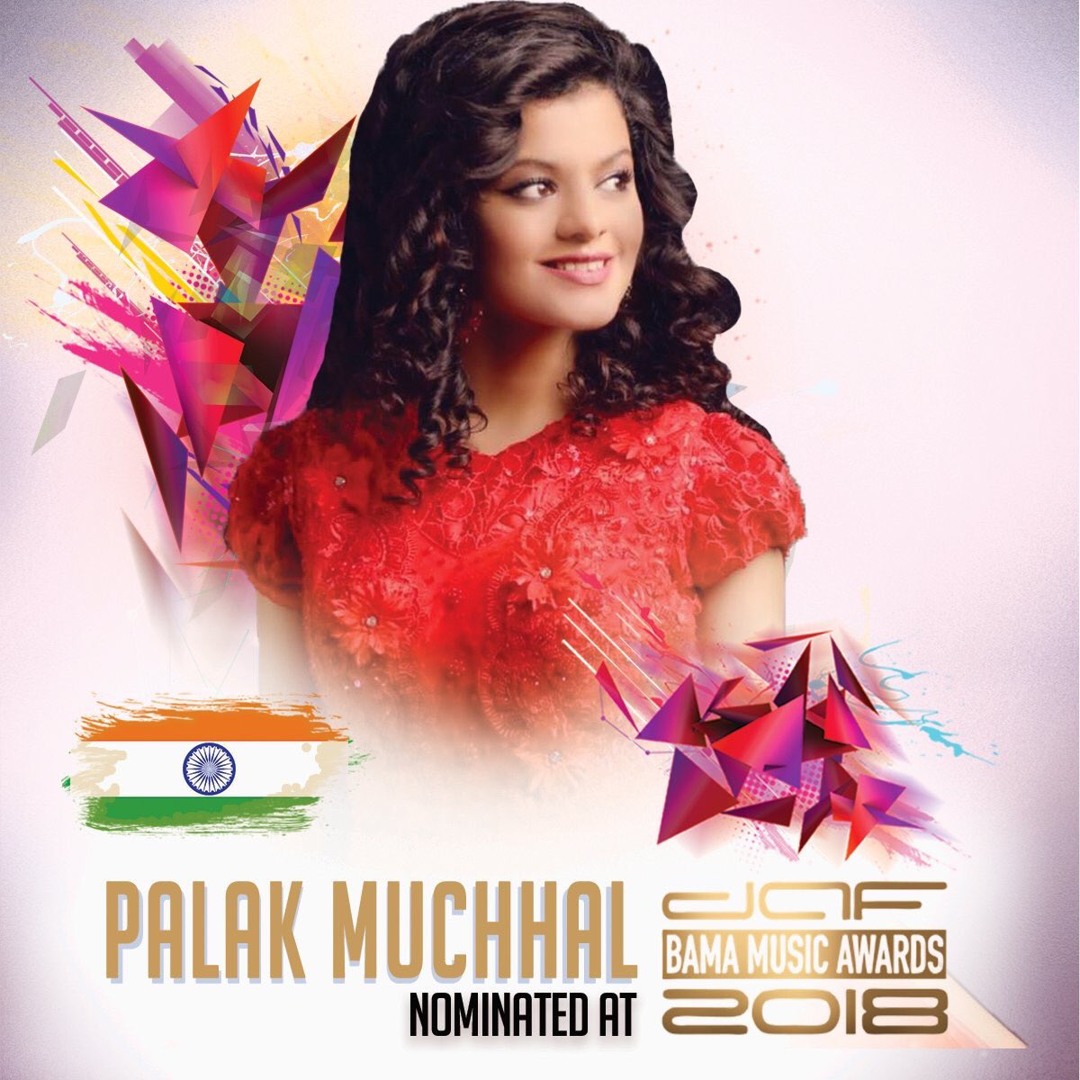 Representing India at The Daf Bama Music Awards 2018!!! 🇮🇳

#GlobalMusicIcon