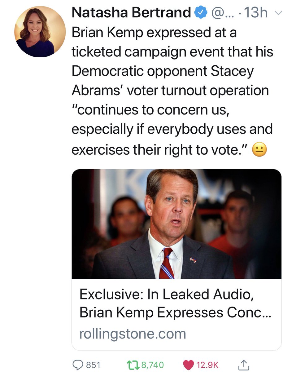 vee817's tweet photo. @BrianKempGA Meanwhile.. #SupressingVotes  should AUTOMATICALLY disqualify you! #CheatersGunaCheat https://t.co/LmHyLF7JMt