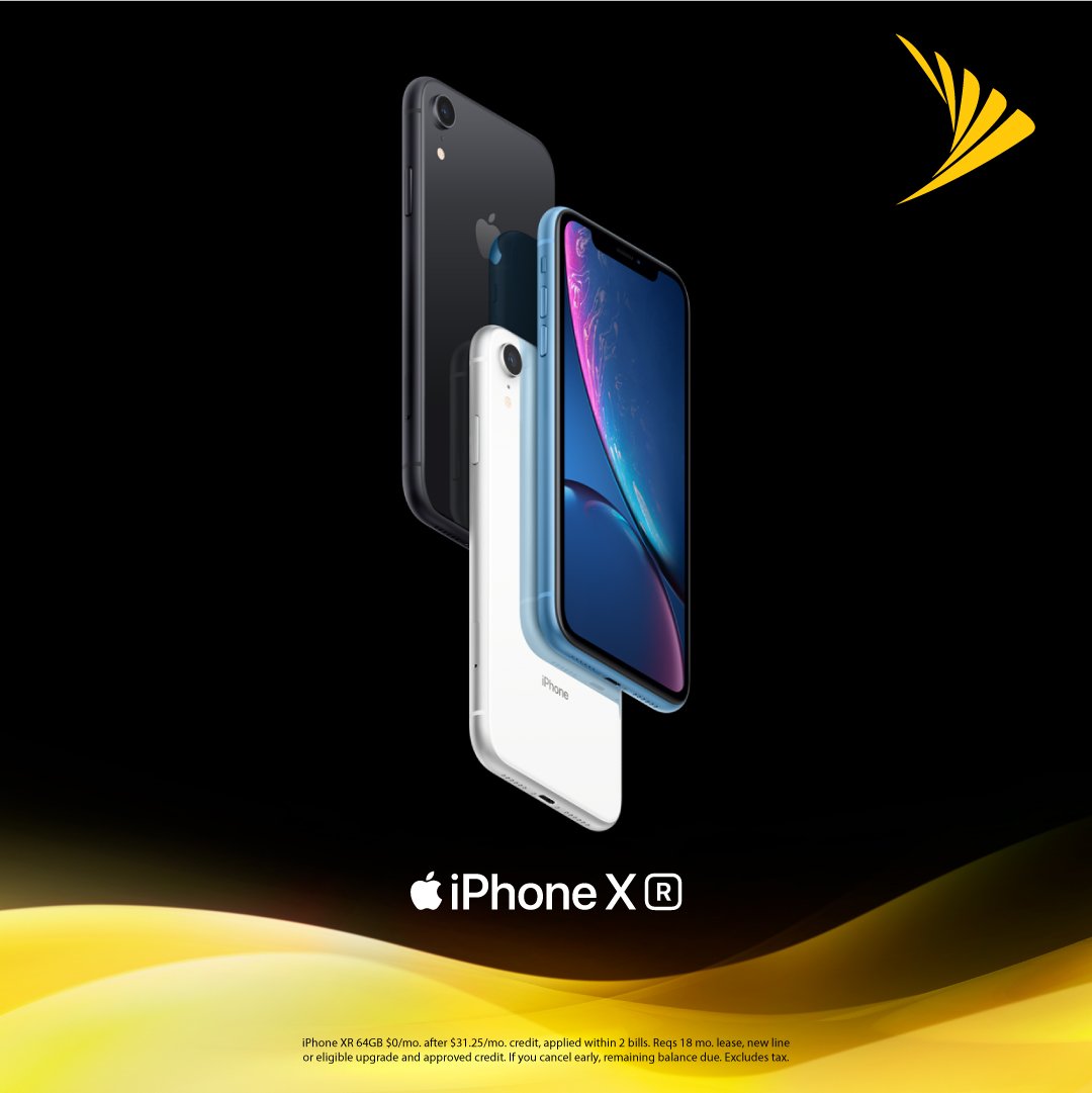 Illinois_BStar's tweet photo. Pre-order your brilliant new iPhone XR now at Sprint and get it for $0/mo. with eligible trade-in and Sprint Flex lease. https://t.co/FJ8dI39ghE