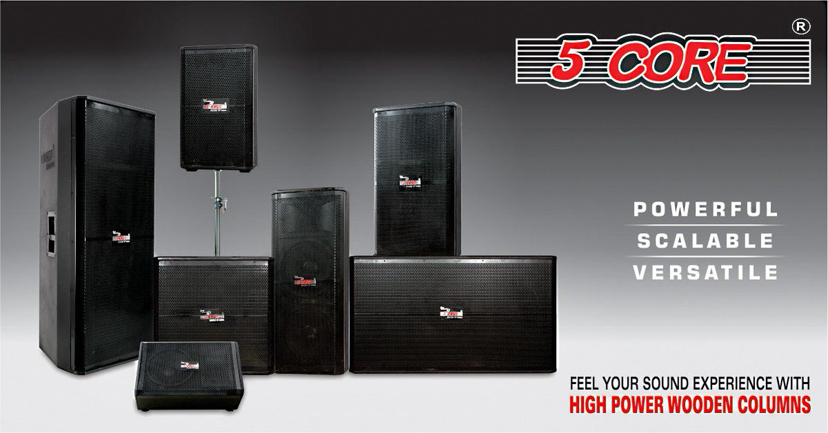 5 core pa system