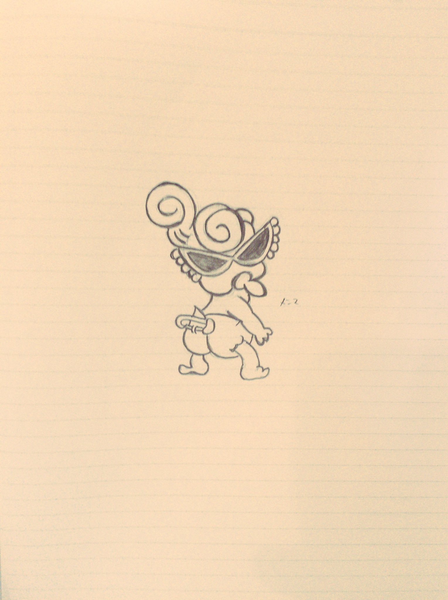 Twitter 上的 めんまpencil 名前わからんけど描いてみた イラスト アナログイラスト アメリカンキャラクター T Co Qadoeqy34c Twitter