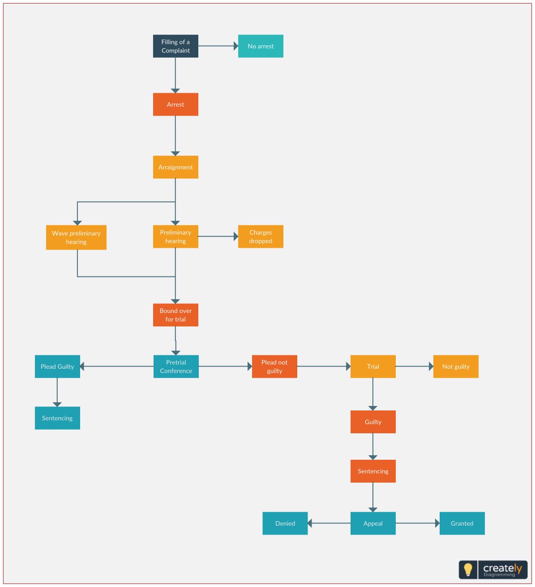 Arrest Process Flow Chart