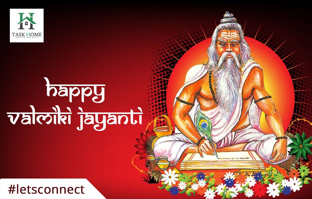 task_home's tweet photo. “Lord  Valmiki’S Life Teaches Us That We Are Not Born Good Or Evil, It’S Our  Deeds That Determines Our Greatness. Happy Valmiki Jayanti!”
#Start #Ecommerce #Online #Business #taskhome #BusinessOpportunity #Entrepreneur https://t.co/YhhMQ58zGy