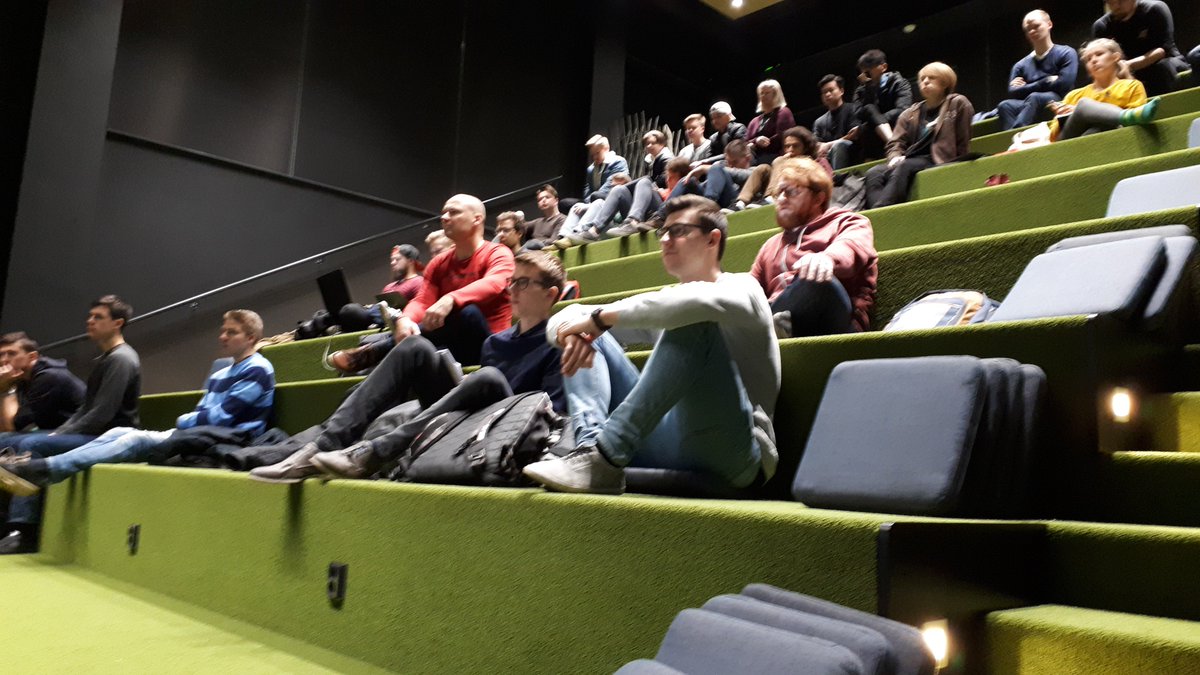 timorainio's tweet image. #KalmarCreathon sparring day in @TampereUniTech @Kampusareena auditorium, Easy Steps to a Perfect Pitch by @JuhaniPaakkonen  together with @kalmarglobal   @SMACCFinland  #TUTLab #Hackmaker #CoCreate  @SMACCFinland
