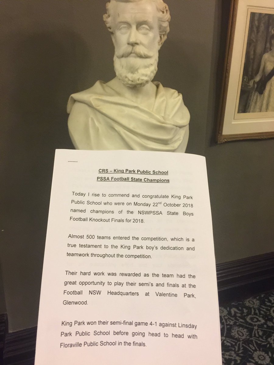 Guy Zangari KHS (@guyzangarimp) on Twitter photo Community Recognition Statement <a href="/NSWParlLA/">NSW Legislative Assembly</a> <a href="/KPPSchoo/">King Park P.S</a> King Park Public School PSSA Boys Football Champions 2018, congratulations players & coaching staff <a href="/fairfieldtoday/">Fairfield Champion</a> <a href="/fairfieldadvanc/">Fairfield Advance</a> Community Recognition Statement <a href="/NSWParlLA/">NSW Legislative Assembly</a> <a href="/KPPSchoo/">King Park P.S</a> King Park Public School PSSA Boys Football Champions 2018, congratulations players & coaching staff <a href="/fairfieldtoday/">Fairfield Champion</a> <a href="/fairfieldadvanc/">Fairfield Advance</a>