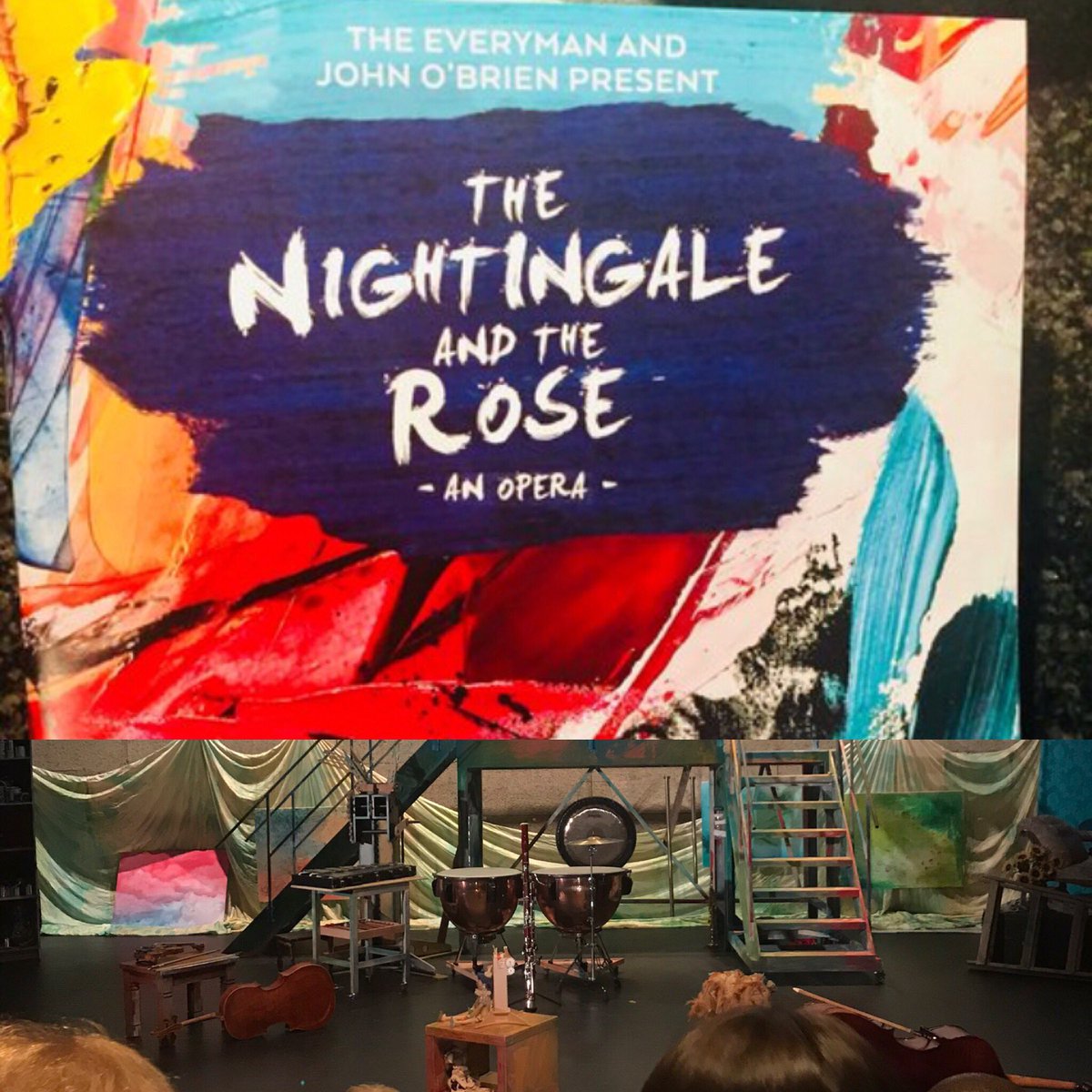 Ruthieblaze's tweet image. Adored the @NightingaleOper last night at the @civictheatre. Such a beautiful and imaginative piece. Stunning music &amp;amp; dance, all so clever. Really moved me, bravo all.