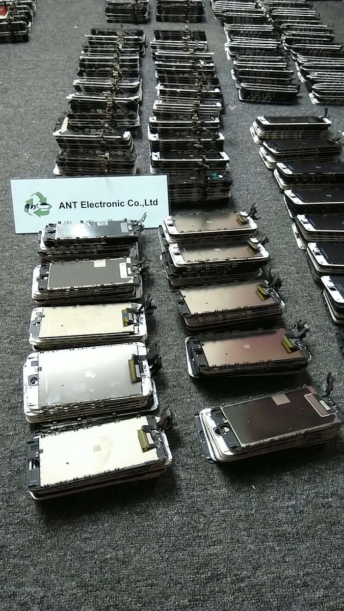 AmberWo20468790's tweet image. It is always happy to see our LCDs categorized and organized. Still we want to buyback your cracked displays. Contact me for further details .
📞tel /whatsapp +86 18078346878
💌amber@antrecycling.com
🌐antrecycling.com
#amberwongantrecycling #lcdbleeding  #lcdrefresh