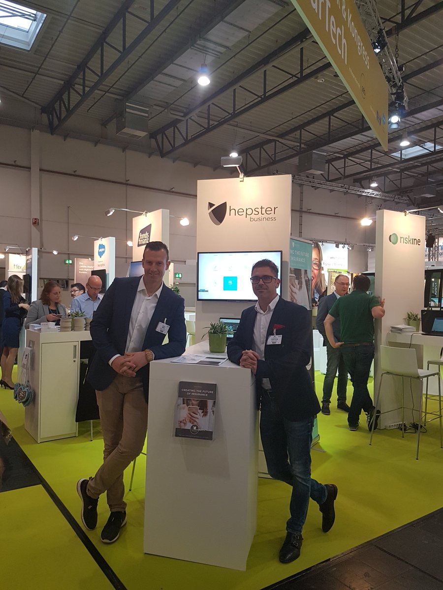 Treffen Sie uns heute und morgen auf der @DKM_Leitmesse an unserem Stand im #insurtech Themenpark der Halle 3B. #DKM2018 #Versicherung #Innovation