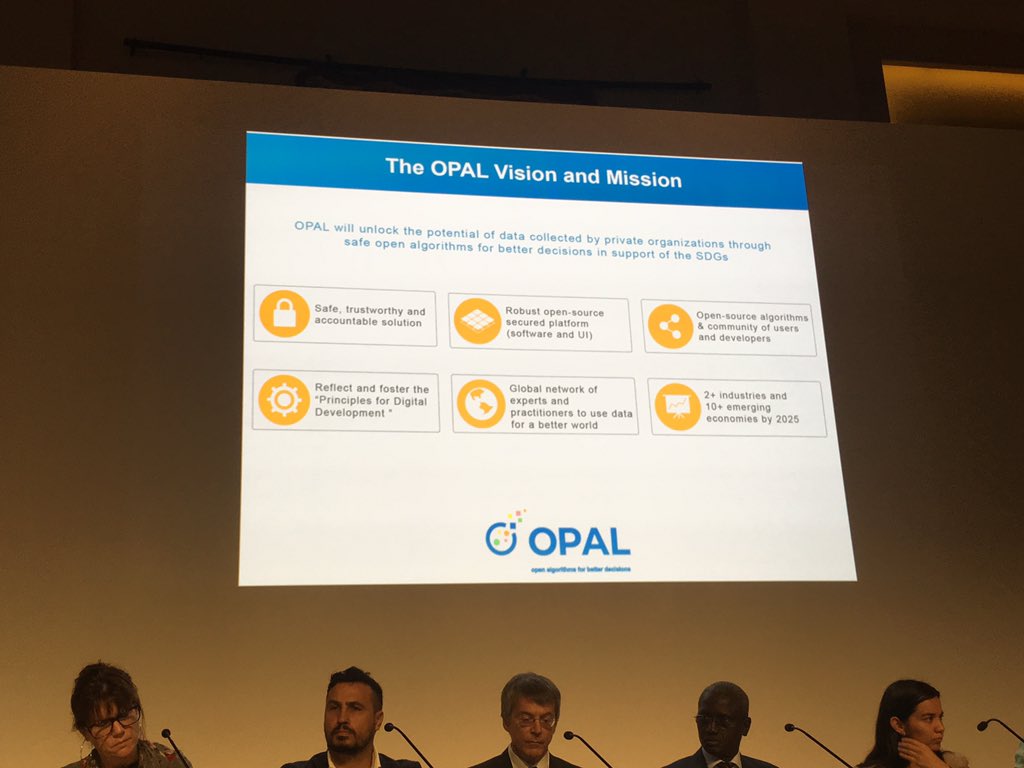 PMarteyAddo's tweet image. Panel discussions on the Open Algorithm @ProjectOpal project @UNDataForum. @Data4SDGs @ManuLetouze @clairemelamed @decordesn @AFD_France @SBoucher_AFD @GwenaelPrie