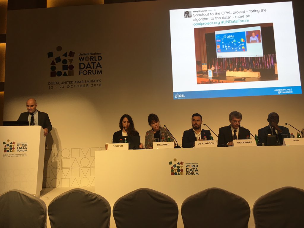 PMarteyAddo's tweet image. Panel discussions on the Open Algorithm @ProjectOpal project @UNDataForum. @Data4SDGs @ManuLetouze @clairemelamed @decordesn @AFD_France @SBoucher_AFD @GwenaelPrie