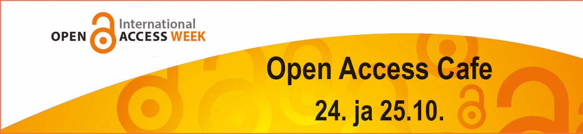 UTA_Library's tweet image. Open Access Cafe avautuu klo 11 Linnan pohjakerroksen aulassa. Tervetuloa keskustelemaan avoimesta julkaisemisesta!
Open Access Cafe open from 11.00 in Linna building&apos;s ground floor lobby. Welcome to discuss open publishing! bit.ly/2O1sZ3o #openaccess #OpenAccessWeek