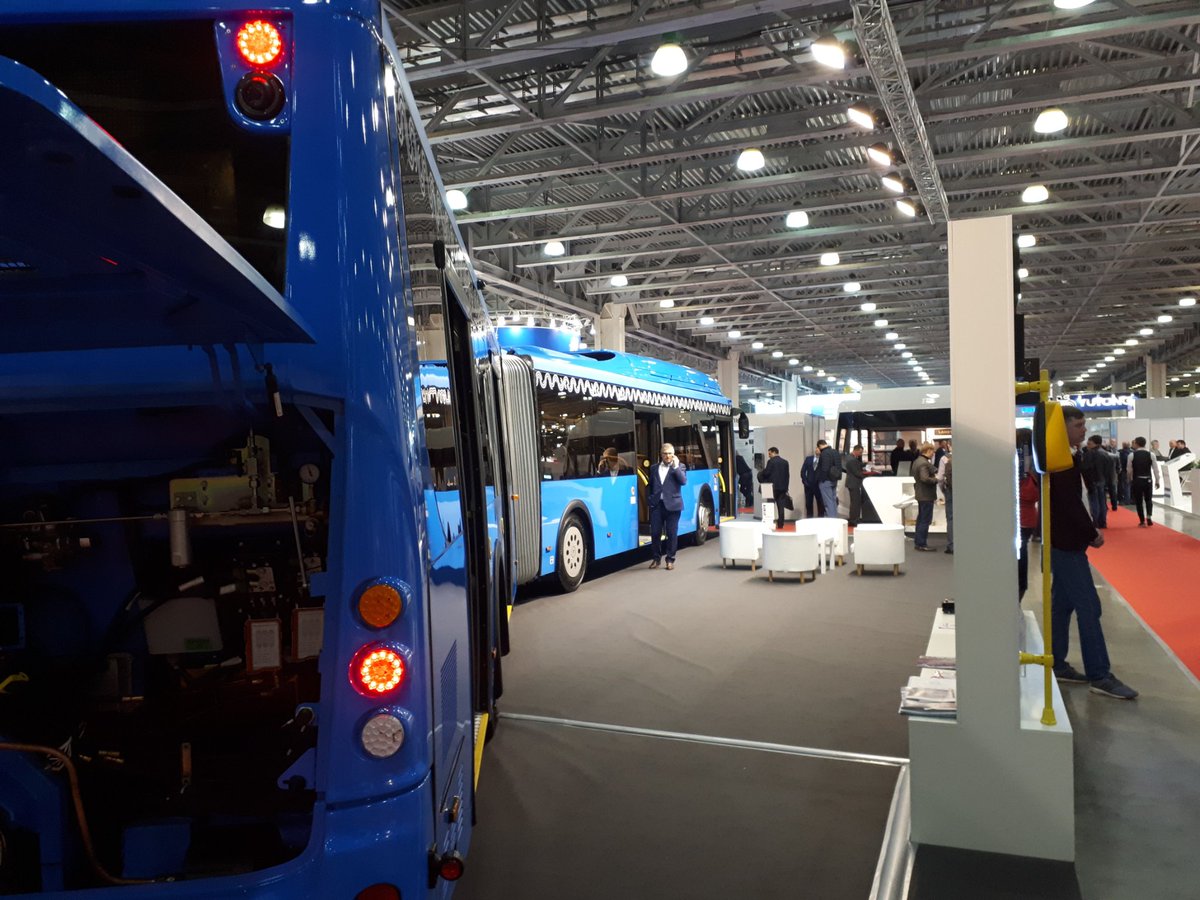 UITPpress's tweet photo. Today @busworld in #Moscow we will host our #bus seminar where our Sec Gen @MedMezghani and head of our Bus Division Arno Kerkhof will speak and moderate. Follow us to hear what direction the sector is going in and plans for the future, live here at #BusworldRussia https://t.co/QEVaNBV3xc