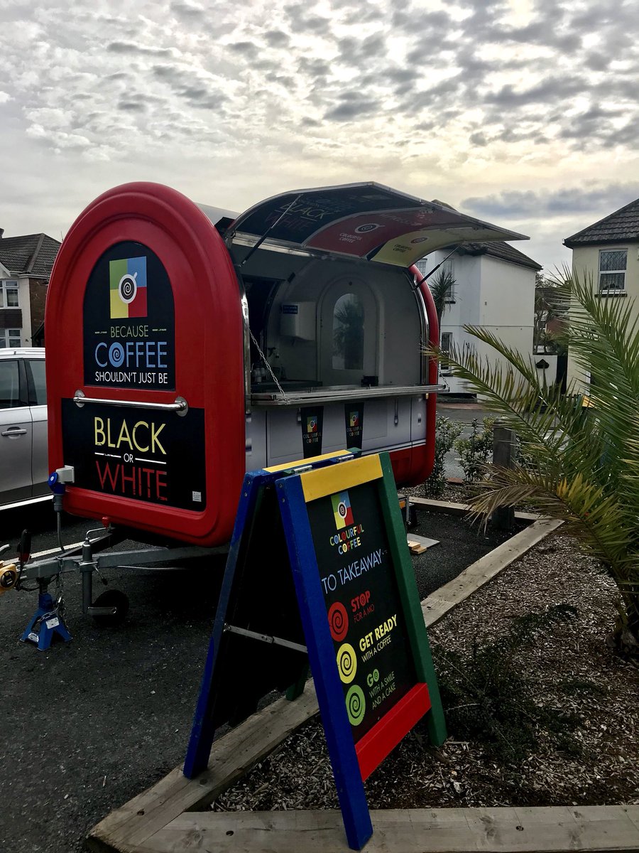ColoursOfCoffee's tweet photo. #ColoufulCoffeePod has moved in the Grasshopper you can’t miss it! #baristalife #lovecoffee #rocketespresso #Colourful #Coffee #notjustblackorwhite #makeyourdaybrighter https://t.co/VVxhPonw2k