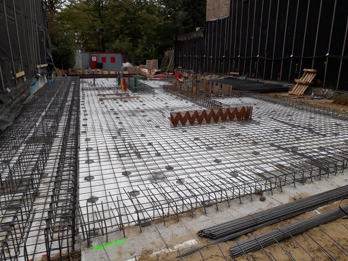 Update appartementen #Geertruidenberg. Het meest laag gelegen #vloerdeel begane grond is #gereed. Nu #opwaarts richting de #Markt!