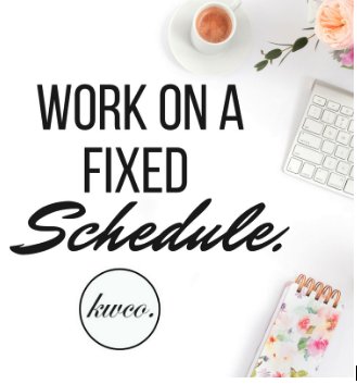 thekwco_'s tweet photo. Make a habit of working during the same hours of the day, every day. You don’t need a 9-5 schedule, but a schedule is a must to get the most out of your work. . work during the same hours.#work #job https://t.co/OWVr2BmRxH