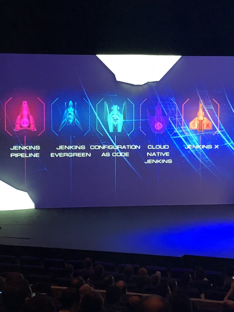 devopsworldconf's tweet image. “Introducing the five superpowers!” @kohsukekawa #devopsworld #jenkinsworld