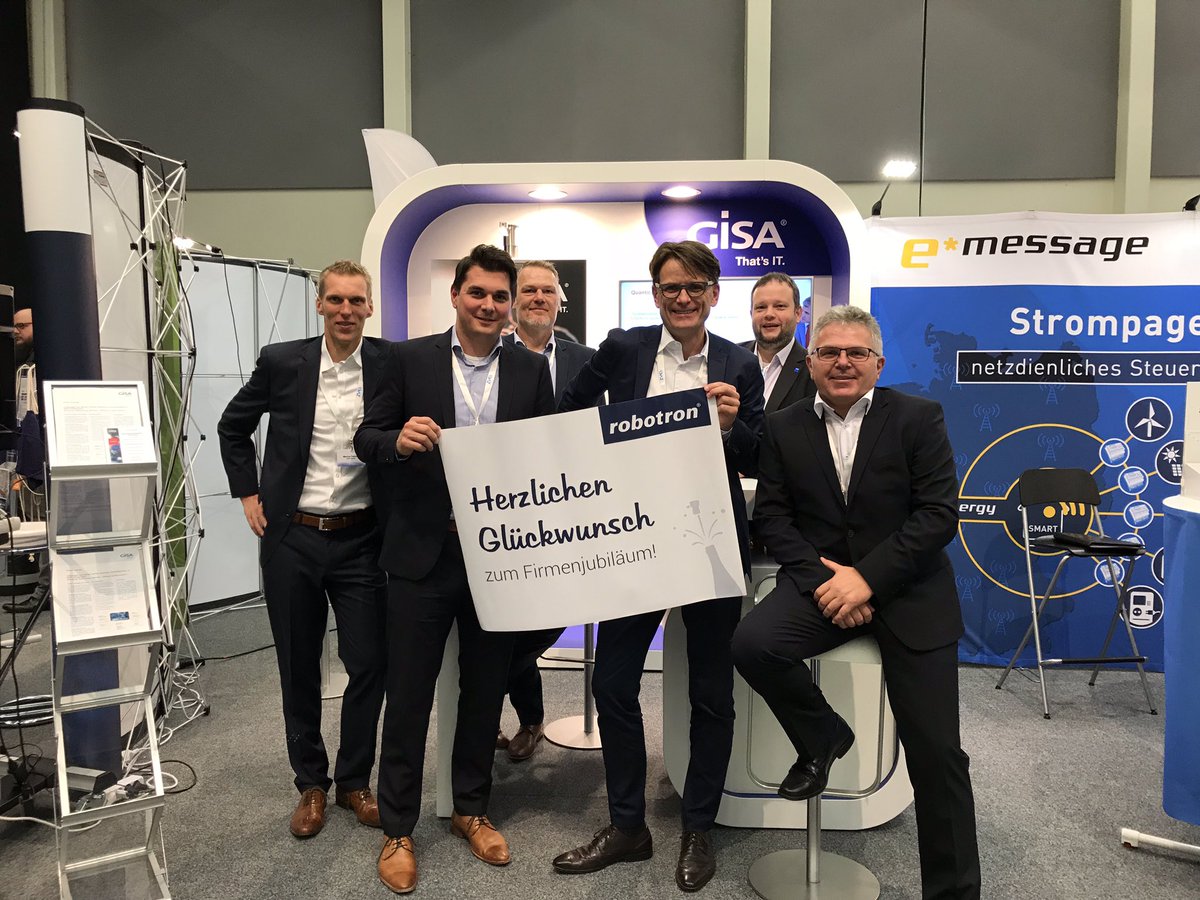 GISA_GmbH's tweet image. Ein toller erster Tag bei den #MeteringDays in Fulda. Wir freuen uns auf die heutigen Gespräche. Kommen Sie gern vorbei. Stand 8. #smartmetering #GatewayAdministration