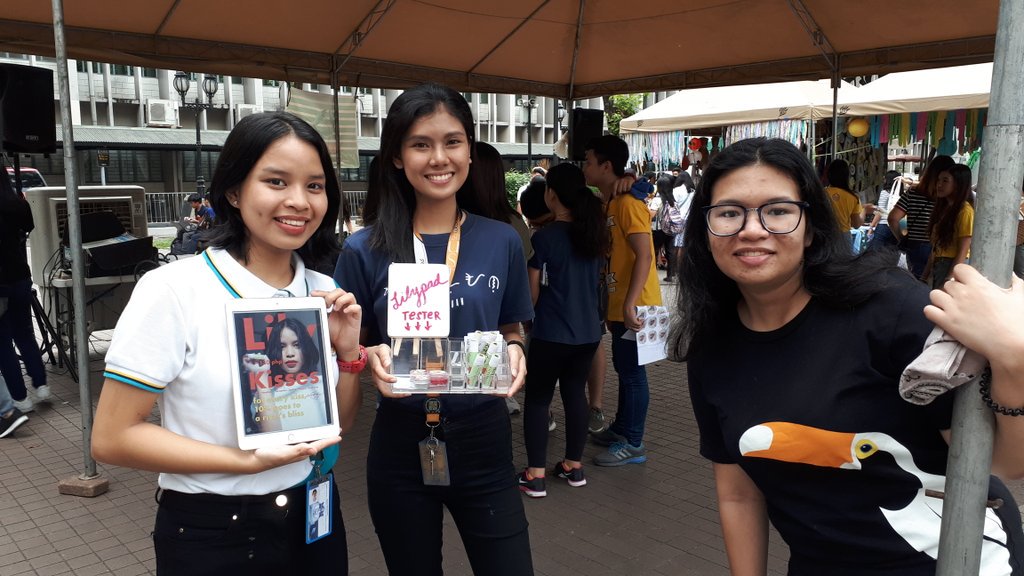 lilypad_ph's tweet photo. Watch out for our testers roaming around the Quadricentennial Park!! 

#Luntian2018 
#USTSHSEntrep2018 
#SabayTayongLilypad https://t.co/3af3tIEXC9