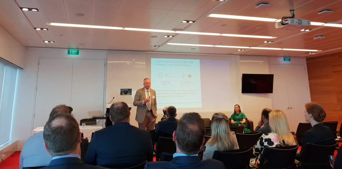 AMLane_au's tweet image. At the Australian National Blockchain briefing tonight - exciting work from @kwmlaw, @HSFlegal, @Data61news, and @IBMBlockchain #blockchain #lawandtech #smartcontracts