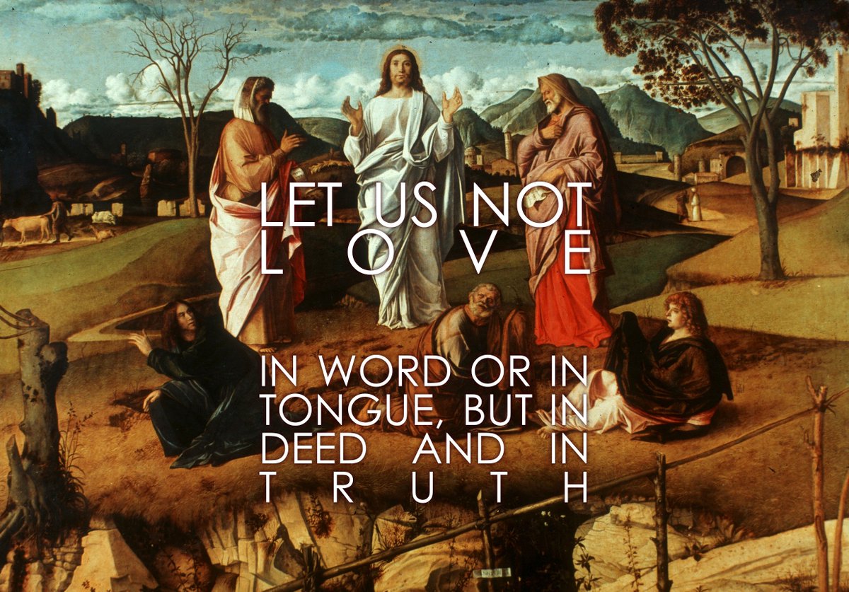 Let us not love in word or in tongue, but in deed and in truth #SquadGoals #Missio #PrayForTheChurch