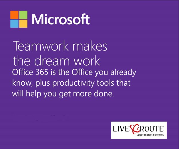 LiveRouteSaaS's tweet photo. With Office 365, you get the latest Office applications – and much more. It brings enterprise-grade services to organizations, from online meetings to sharing documents to business-class email. Plan your #Office365 Migration with LiveRoute! https://t.co/1DSp97gIUn
#Microsoft https://t.co/GjSWJiv7wu