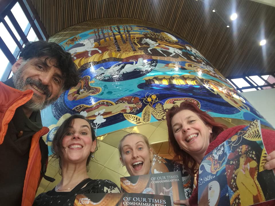 ISACSIreland's tweet photo. Productive day yesterday in Limerick with our #Ireland/#BalearicIslands #residency exchange partners @IrishAerialCC @IWorldAcademy & @cinesineu to prepare for the Mallorcan artists' residency 2019! Info:https://t.co/sz860NZFvJ #isacsIntL #isacsireland #artsIreland #cultureireland https://t.co/iEgJFaQ3xp