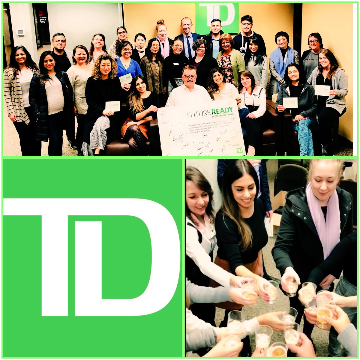 Team White Rock is #FutureReady #TD <a href="/whiterockbob/">Bob Bezubiak</a> @GurjivChahil_TD @MauroManzi_TD