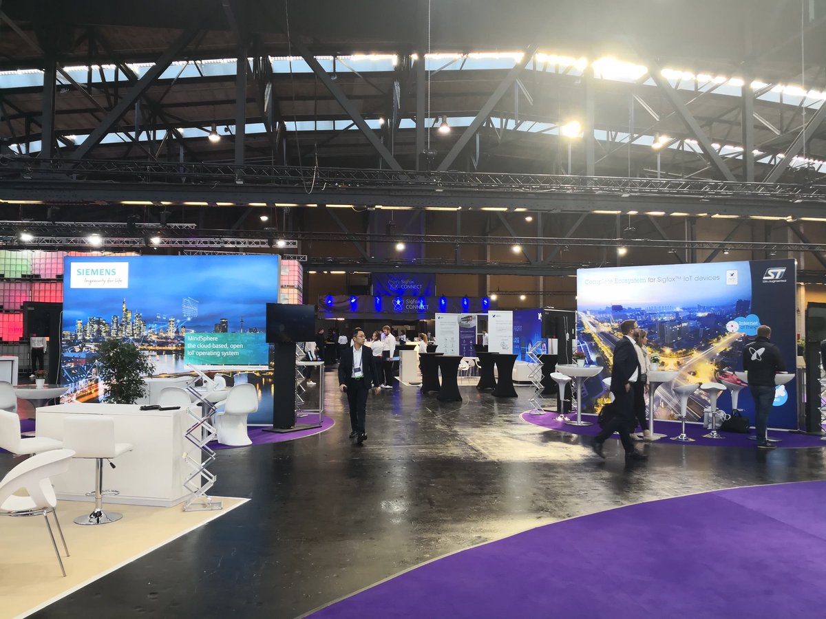 sigfox's tweet photo. We're getting ready 😁
#sigfoxconnect https://t.co/Xf6dUpSJvt