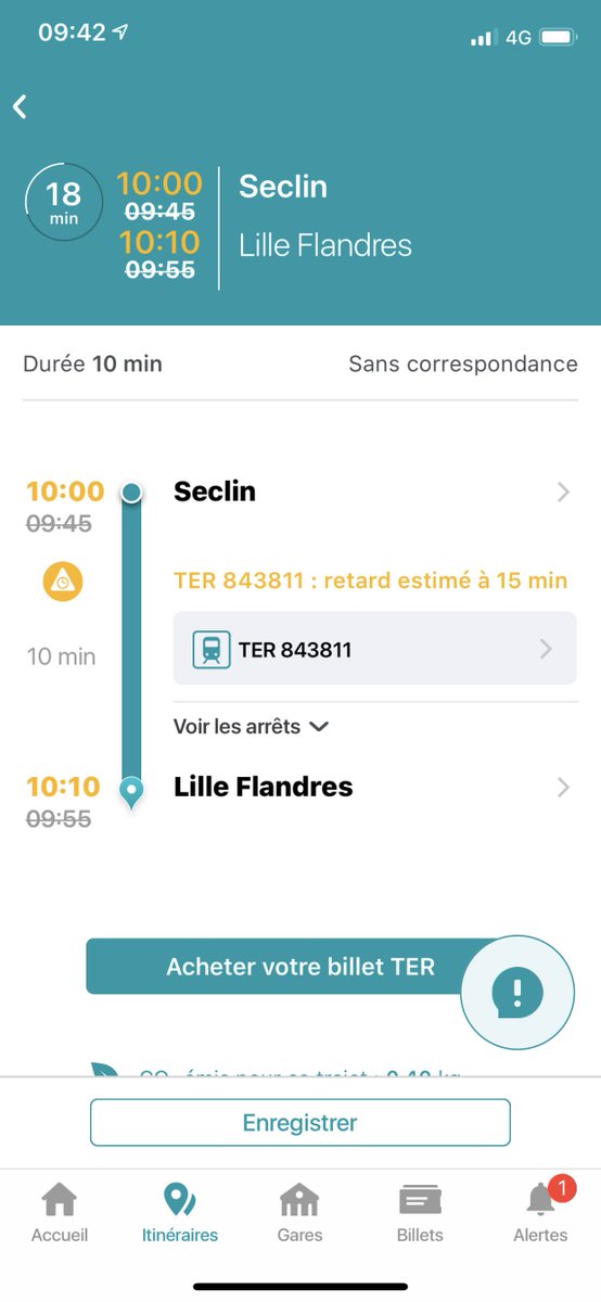 Just1Box's tweet image. 4 jours = 3 retards
On fait quoi @SNCF @GroupeSNCF?
Faire une réclamation tous les jours?
Faites vous un mot pour mon employeur?

Dites @Elisabeth_Borne est ce bon pour l’emploi et l’écologie?
Nous pousserait-on a ne plus prendre les transports en commun? 
#sncf #retard #raslebol