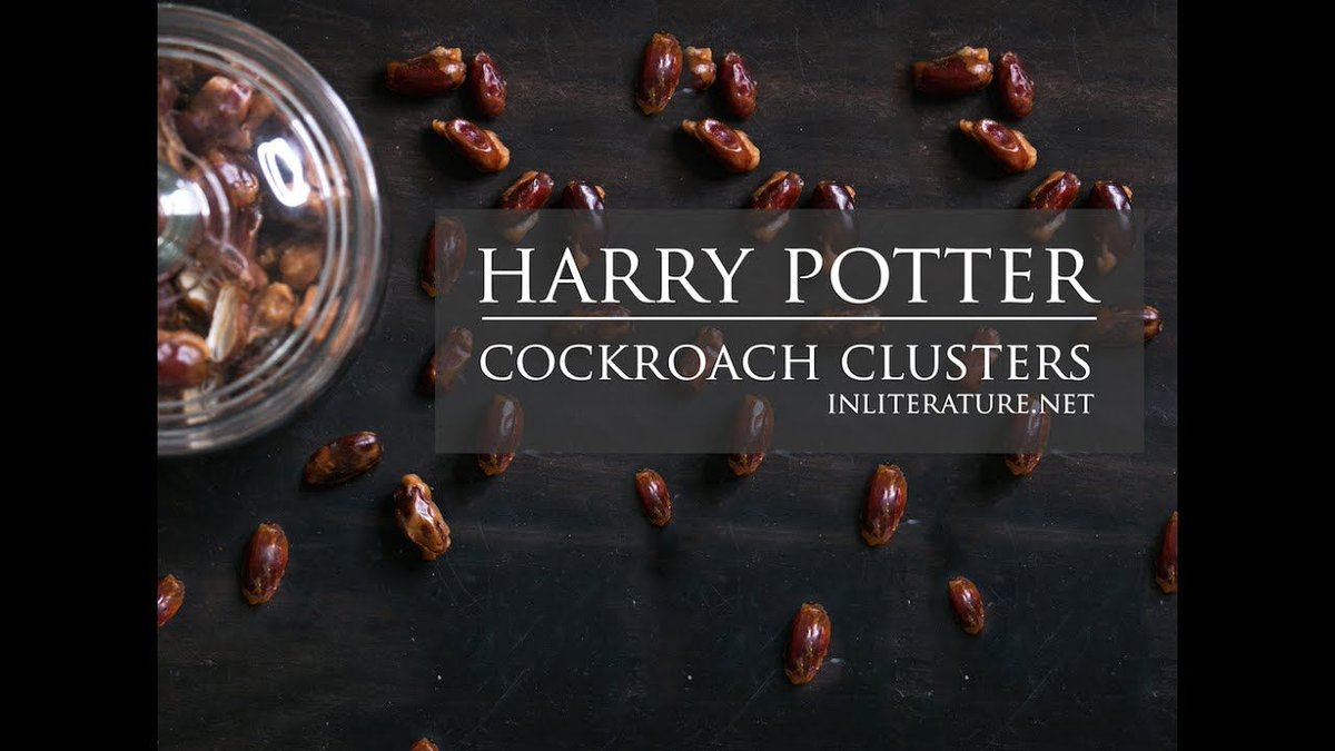 brytontaylor's tweet photo. Creepy, crawly and perfect for Halloween. 🎃 Cockroach clusters from Harry Potter --> https://t.co/wYZpiU4qlT https://t.co/kHeMfmxTY6