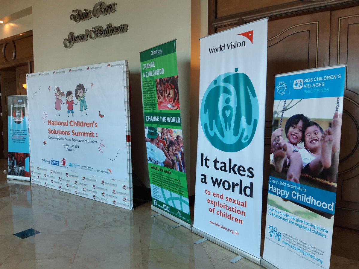 sospilipinas's tweet image. HAPPENING NOW: The first-ever National Children&apos;s Solutions Summit on Combatting Online Sexual Exploitation of Children in Cebu City. Over 100 children and youth from all over the country meet to develop and advance their own solutions and recommendations to #EndOSEC.