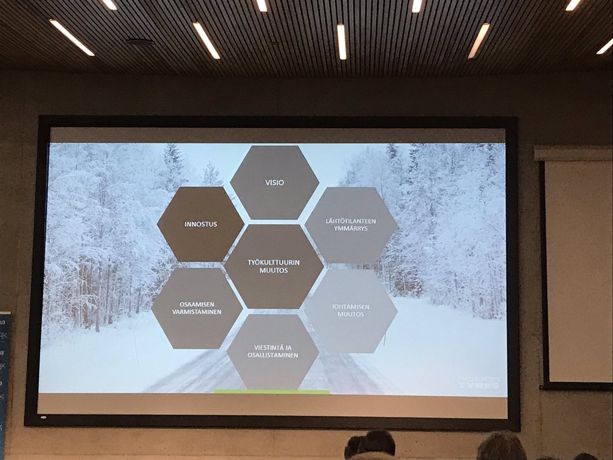 Riittävän kunnianhimoinen muutosvisio vie oikeasti työkulttuurin muutosta eteenpäin, tarvitaan vahva visio strategia, joka huomioi tämän. <a href="/TyttiBergman/">Tytti Bergman</a> #nokianrenkaat @ReworkFI