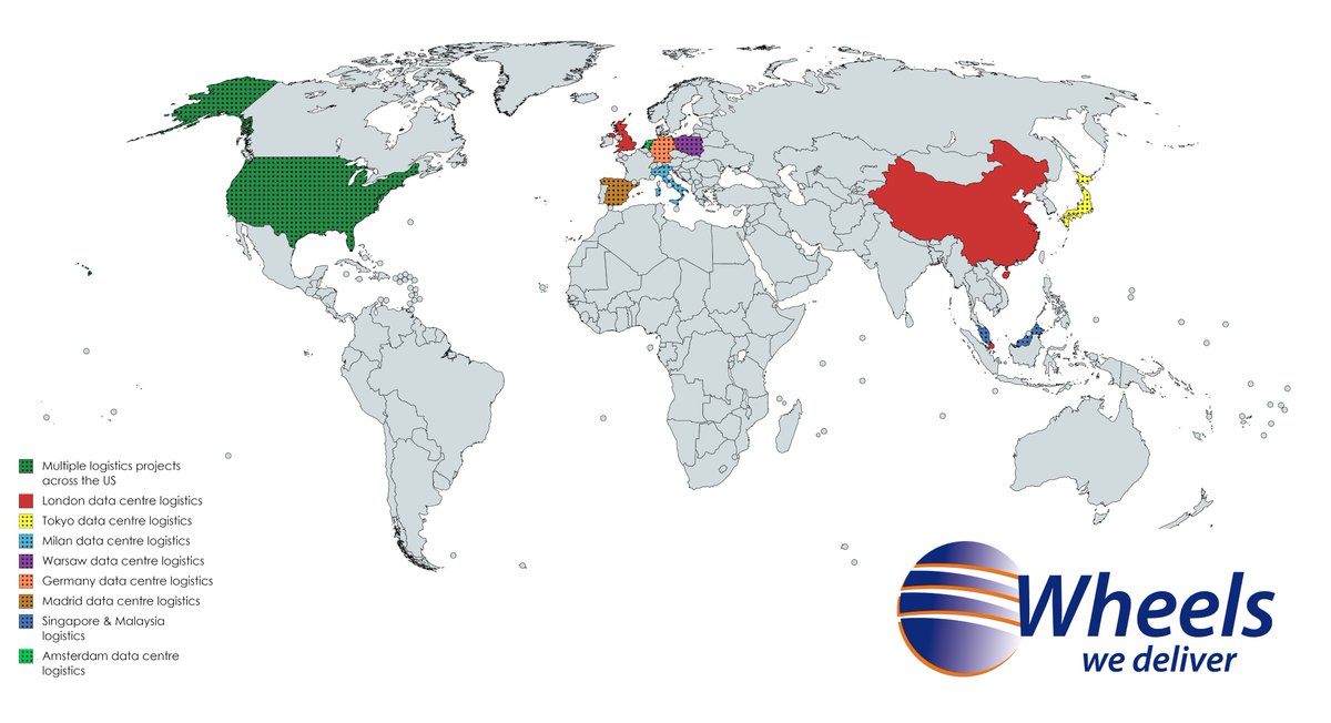 WheelsCouriers's tweet photo. It's a busy time for the Wheels We Deliver global Logistics team! Just a snapshot of some of the global projects we are currently working on..... #WeDeliver #DataCentreLogistics #OfficeRelocations #Flexibility #CompleteTransportSolutions 🌍 🚚✈️🚢🚨 https://t.co/t5YHCp7B3E
