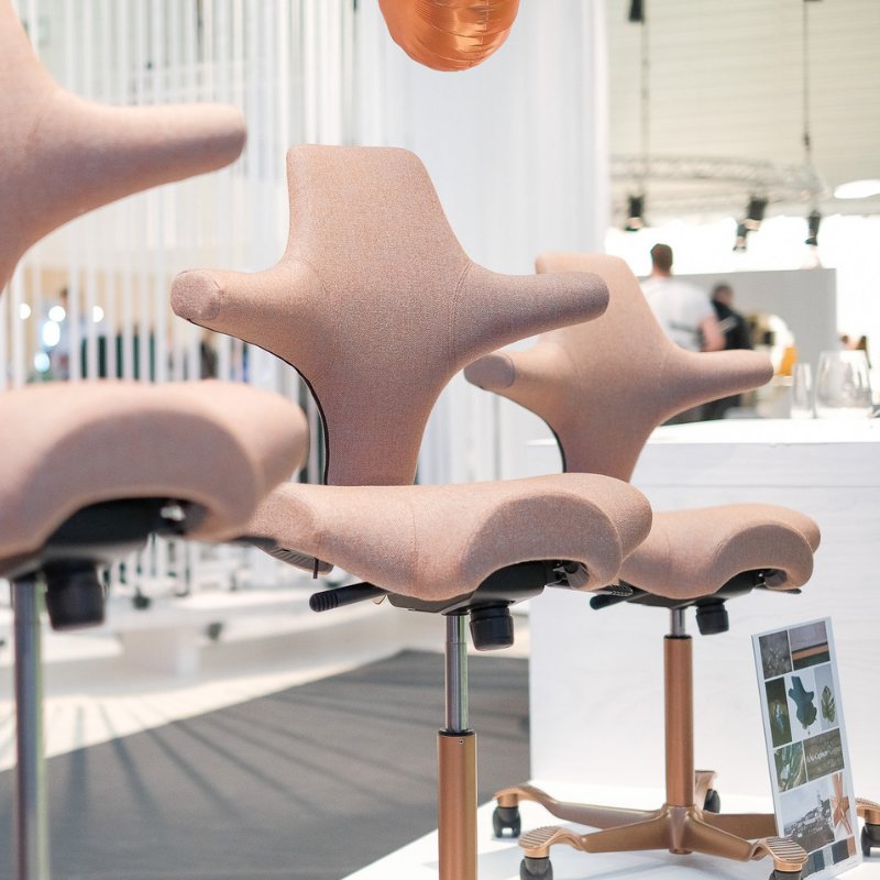 IT's <a href="/ORGATEC/">ORGATEC</a> day 2! Head over to the Flokk stand to see the new HÅG Capisco Copper Edition, and enter our competition to win a limited edition version, hand signed by designer Peter Opsvik himself! Hall 8.1, A028/B029 #orgatec #design #competition #win