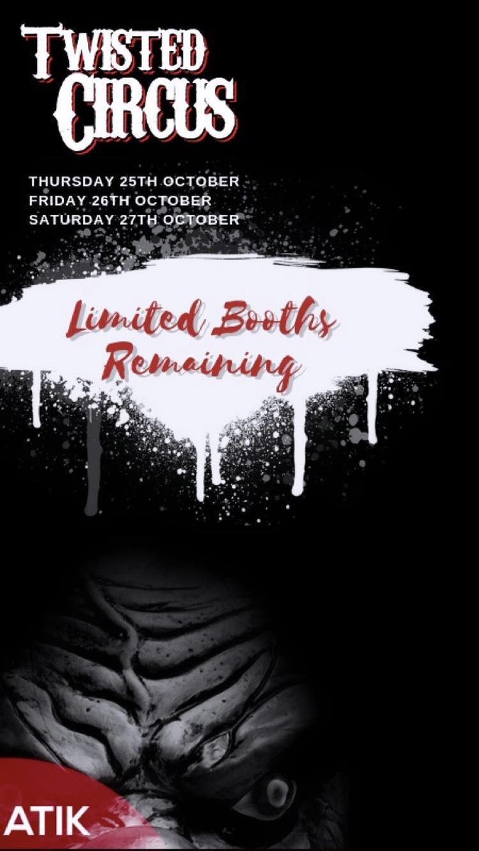 Starting Halloween weekend off the right way 🤡 

DJing <a href="/RomfordATIK/">ATIK Romford</a> Thursday 

Tables &amp; Booths 👇🏼