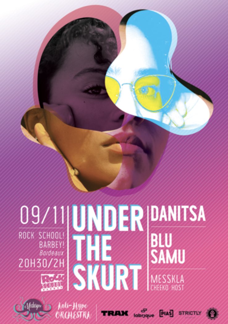 madame_rap's tweet photo. 📅 SAVE THE DATE ❌
La #rappeuse franco-suisse #Danitsa, la #MC belgo-portugaise #BluSamu et la #DJ toulousaine @Messkla seront en #concert le 9 novembre au @RS_Barbey à #Bordeaux ! https://t.co/DLKPYGP4FQ https://t.co/oVwo0KzOOm