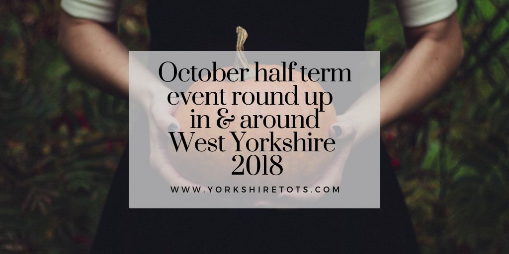 YorkshireTots's tweet photo. OVER 100 events on our October Half term family events round up!  FREE fun, Halloween events, walks, art  &amp;more! #Bradford #Leeds Wakefield Halifax Huddersfield https://t.co/TKqfn1lgoz https://t.co/9L5jXFtHPa