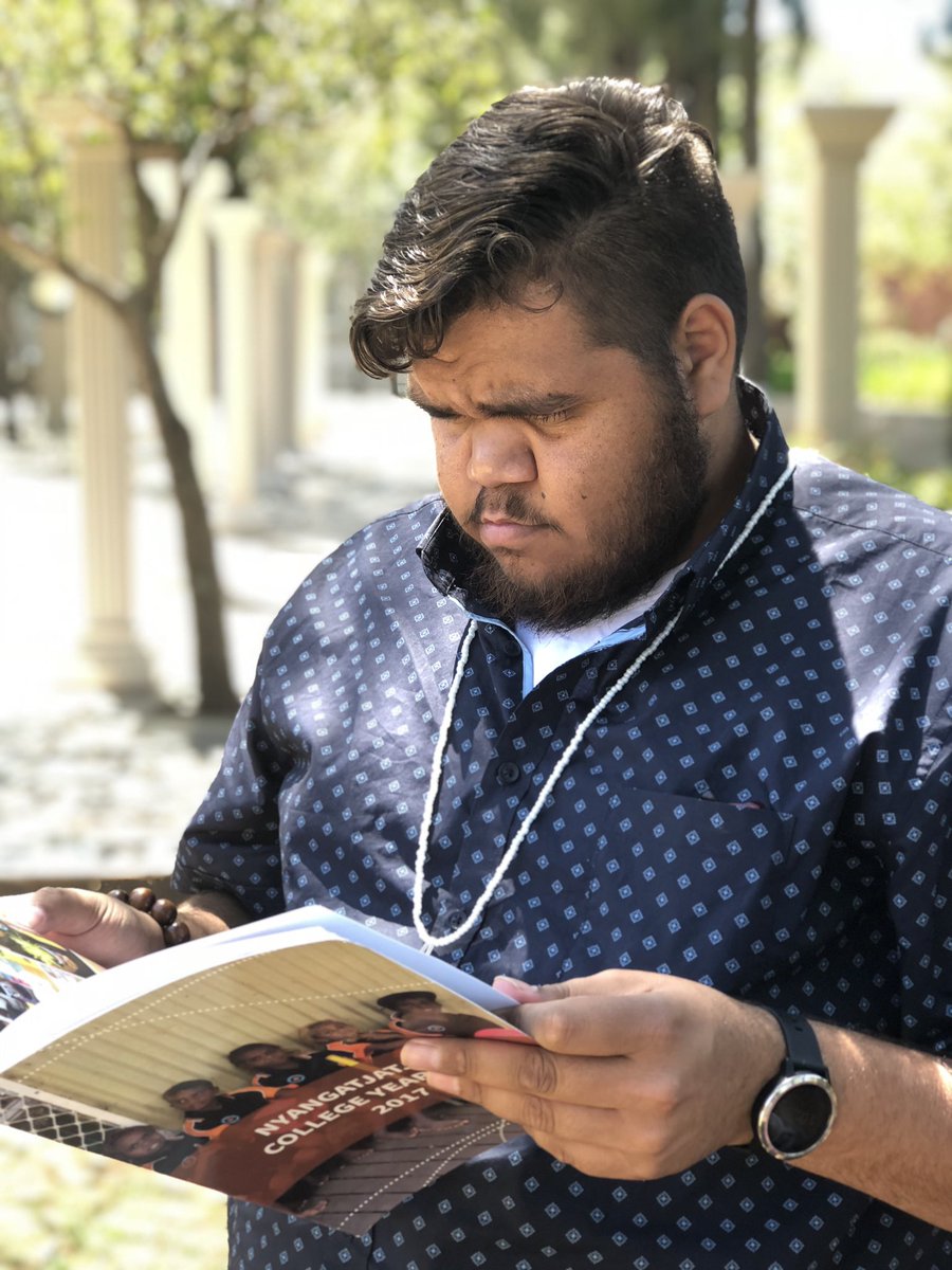 What is ‘anyone who is anyone’ reading at the South Africa Education Research Association Conference? The Nyanagatjatjara College magazine, of course!