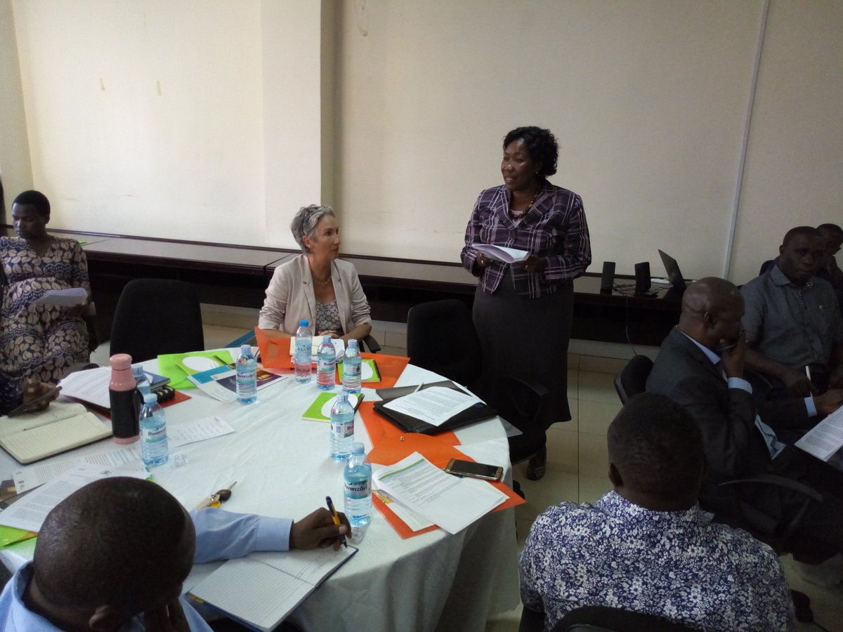 #MWEworks: Deputy ED National Planning Authority Edith Kateme Kasajja officially opens the two days workshop on Effective adaptation, climate finance &amp; innovative approaches to achieve long term ambitions in Uganda taking place at the Water Resources Institute <a href="/dwrmug/">DWRM Uganda</a> in Entebbe.