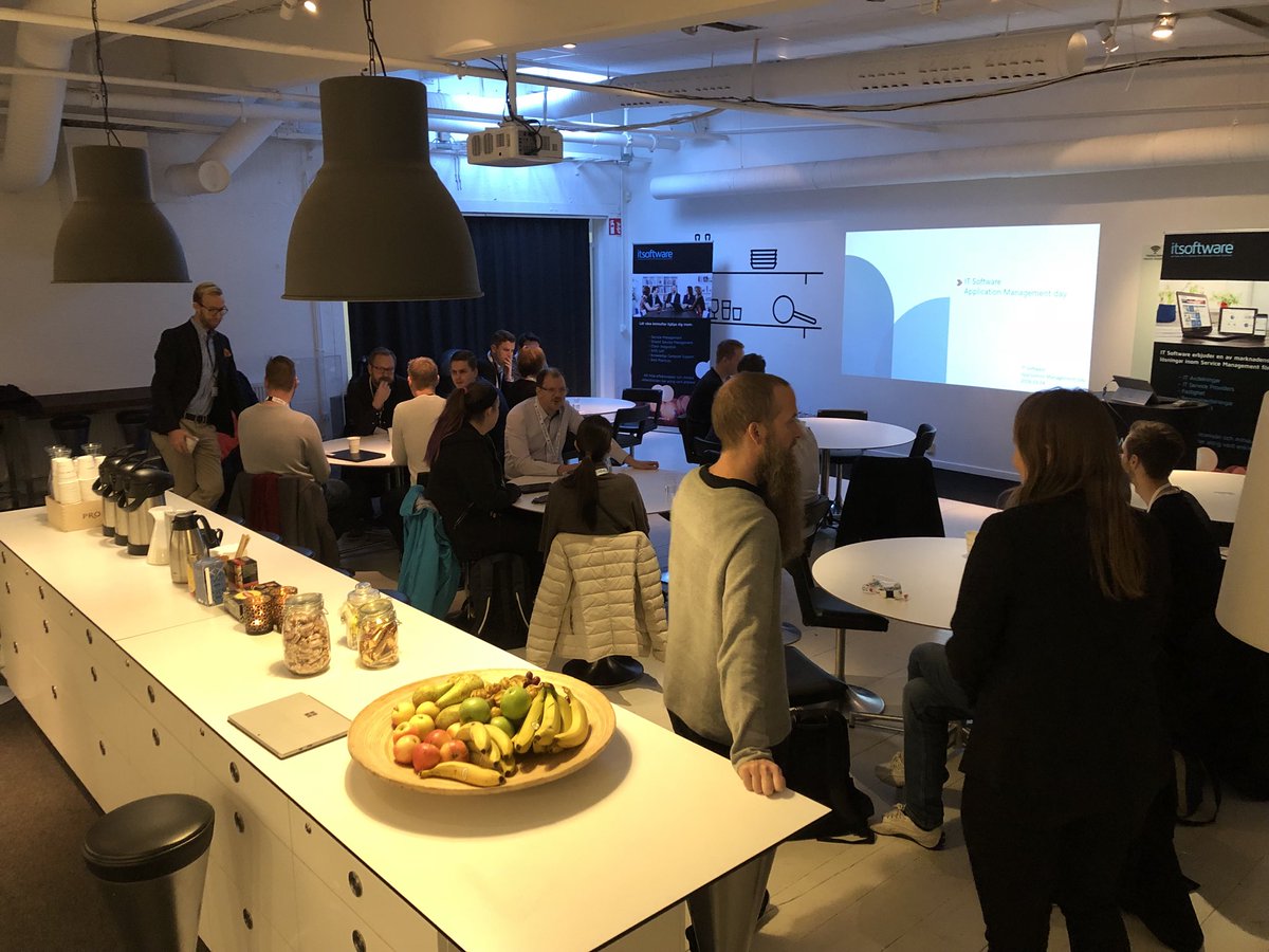 ITSoftware_'s tweet image. Idag har vi premiär för IT Softwares nya årliga Application Management dag! 😊 Detta tillfälle ger våra kunder möjlighet att nätverka och utbyta erfarenheter samtidigt som de får chansen att träffa våra konsulter!