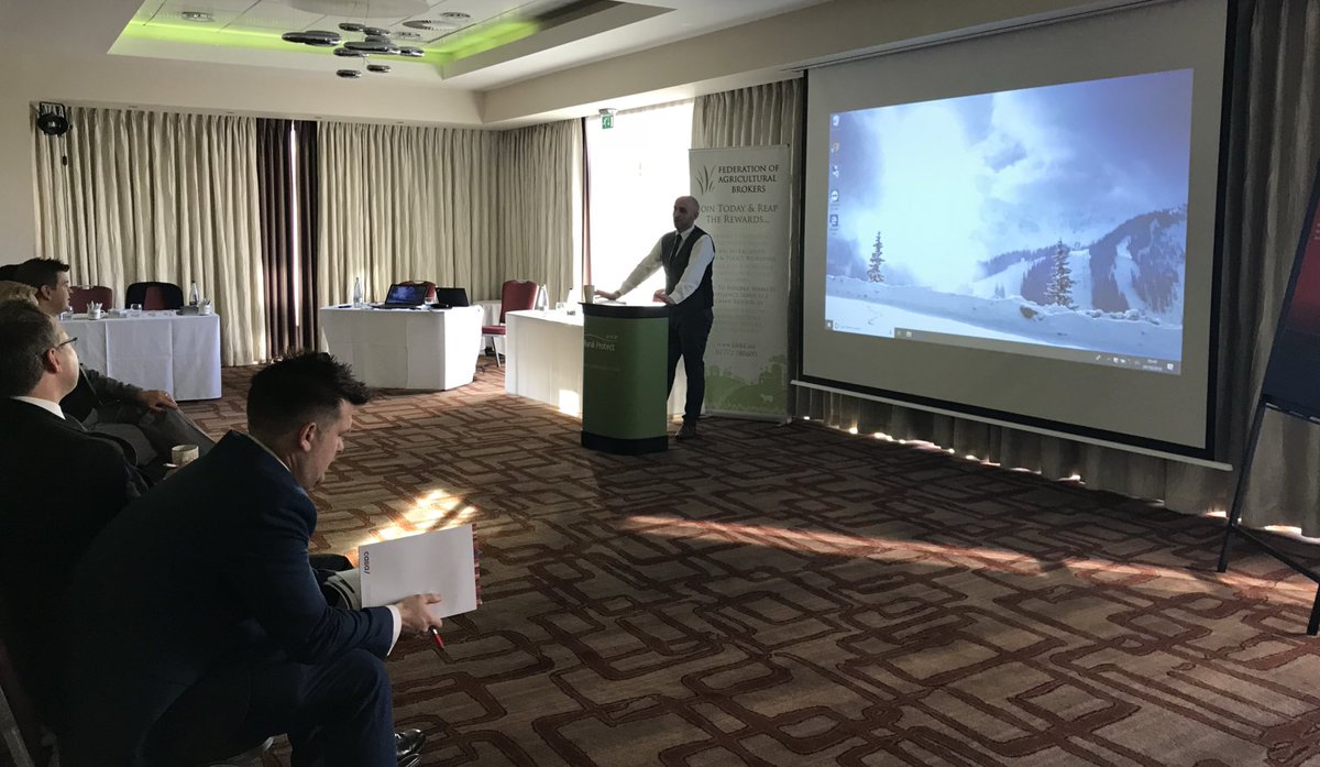 First to the stage... <a href="/Ifarm_UW/">iFarm Underwriting</a> talking about their new business motor policy 🎤