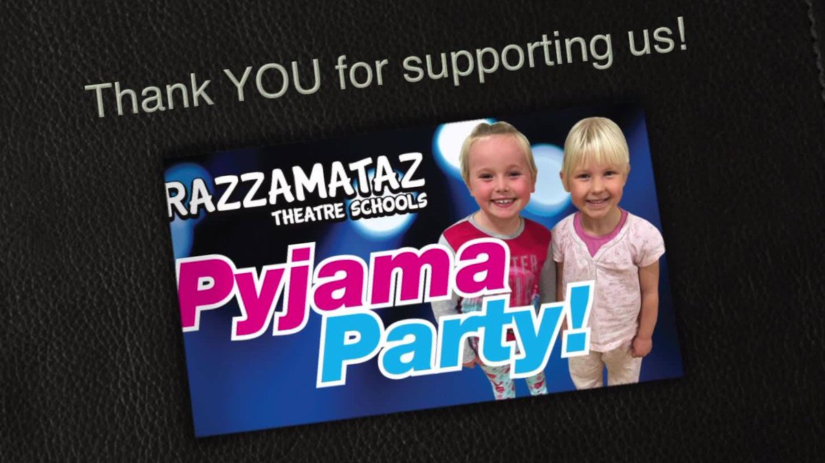 💐 T H A N K   Y O U  💐
........to everyone who came to our PJ Day on the 6th October and donated to the Future Fund. #charity #razzricky #creatingopportunities

Razzamataz Theatre Schools Ltd. buff.ly/2D0HqUj