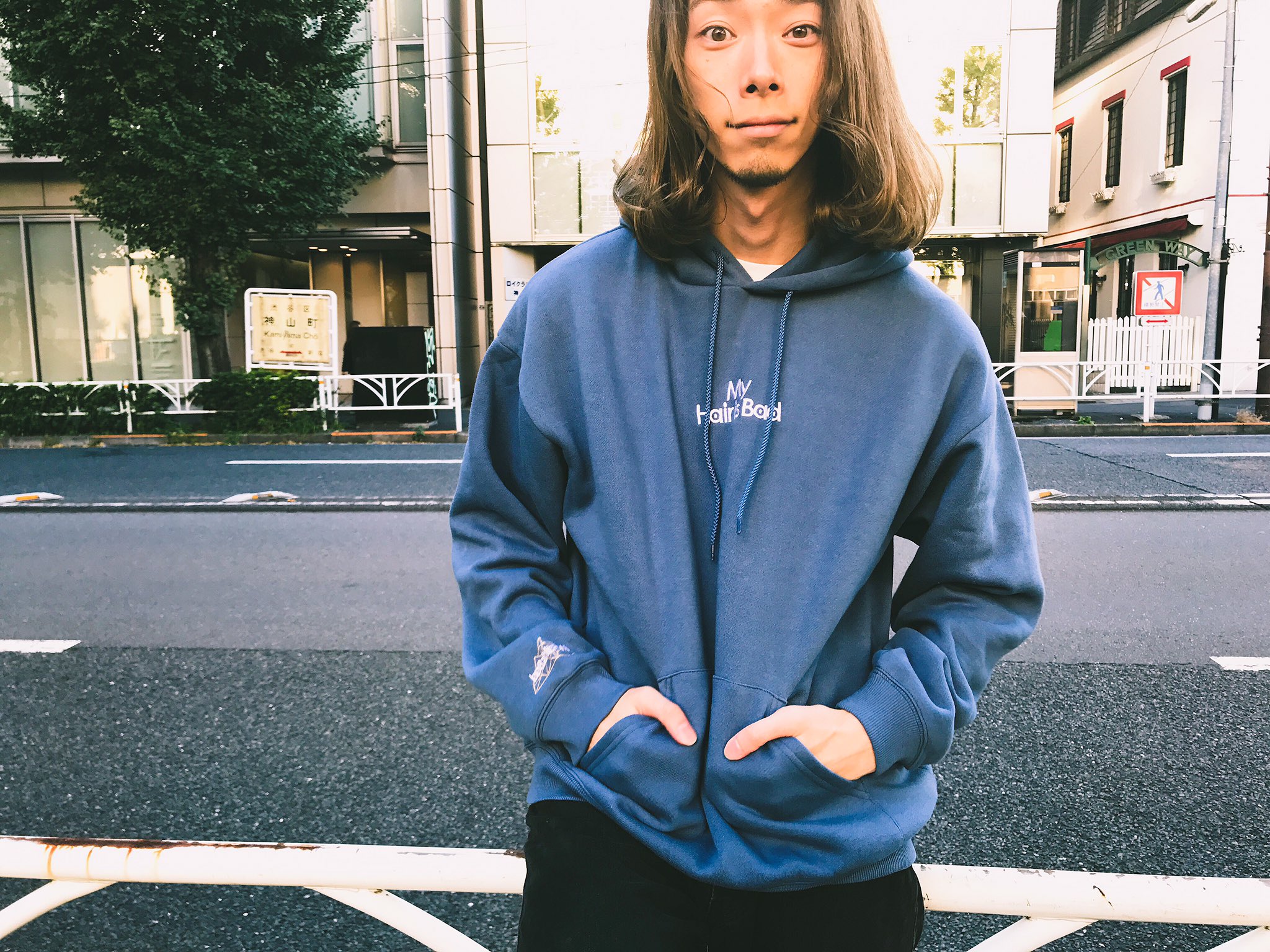 My Hair is Bad 刺繍パーカー マイヘア