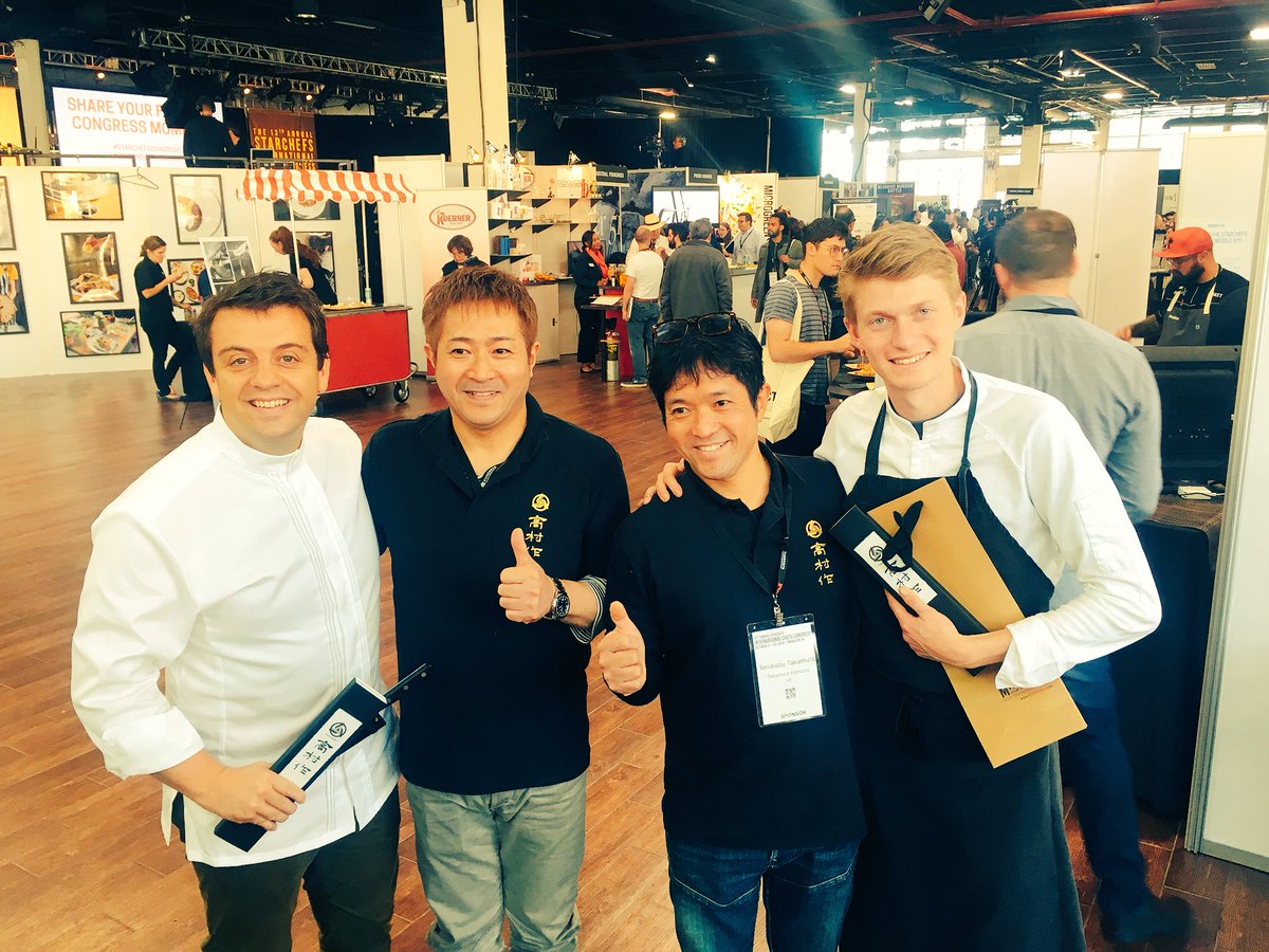 AGrenouillere's tweet photo. Presenting at Starchefs Congress in #NewYork ! 🍴 #Takamura #starchefscongress #starchefs #alexandregauthier #lagrenouillere @Star_Chefs https://t.co/ORGN2moTQN