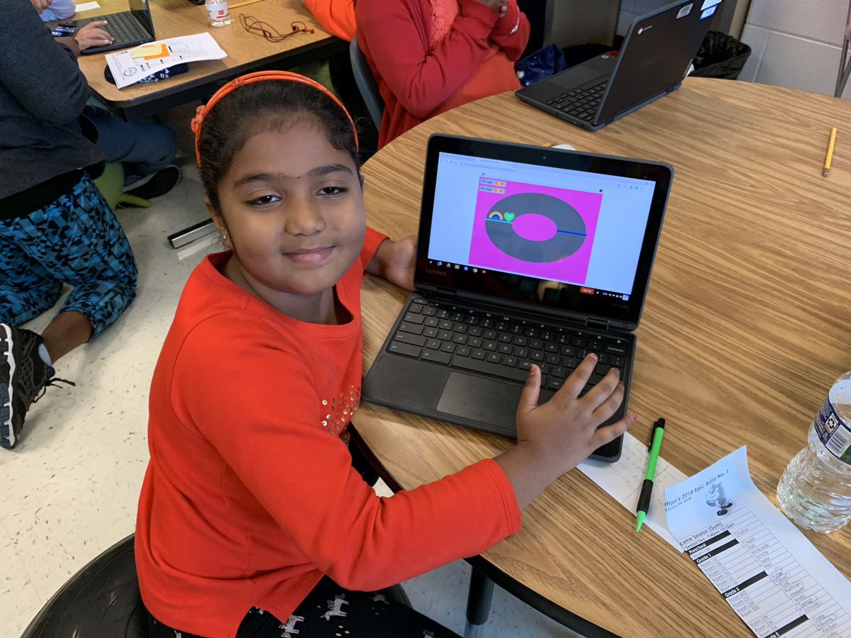 lmullane's tweet image. My first epic build day @MoorefieldES!!! Amazing to see what these elementary students are coding. My fav quote of the day, “I love this so much because it feels really good when I fix my errors, and I succeed!”  #growthmindset #LCPS19 #Lcpscodes